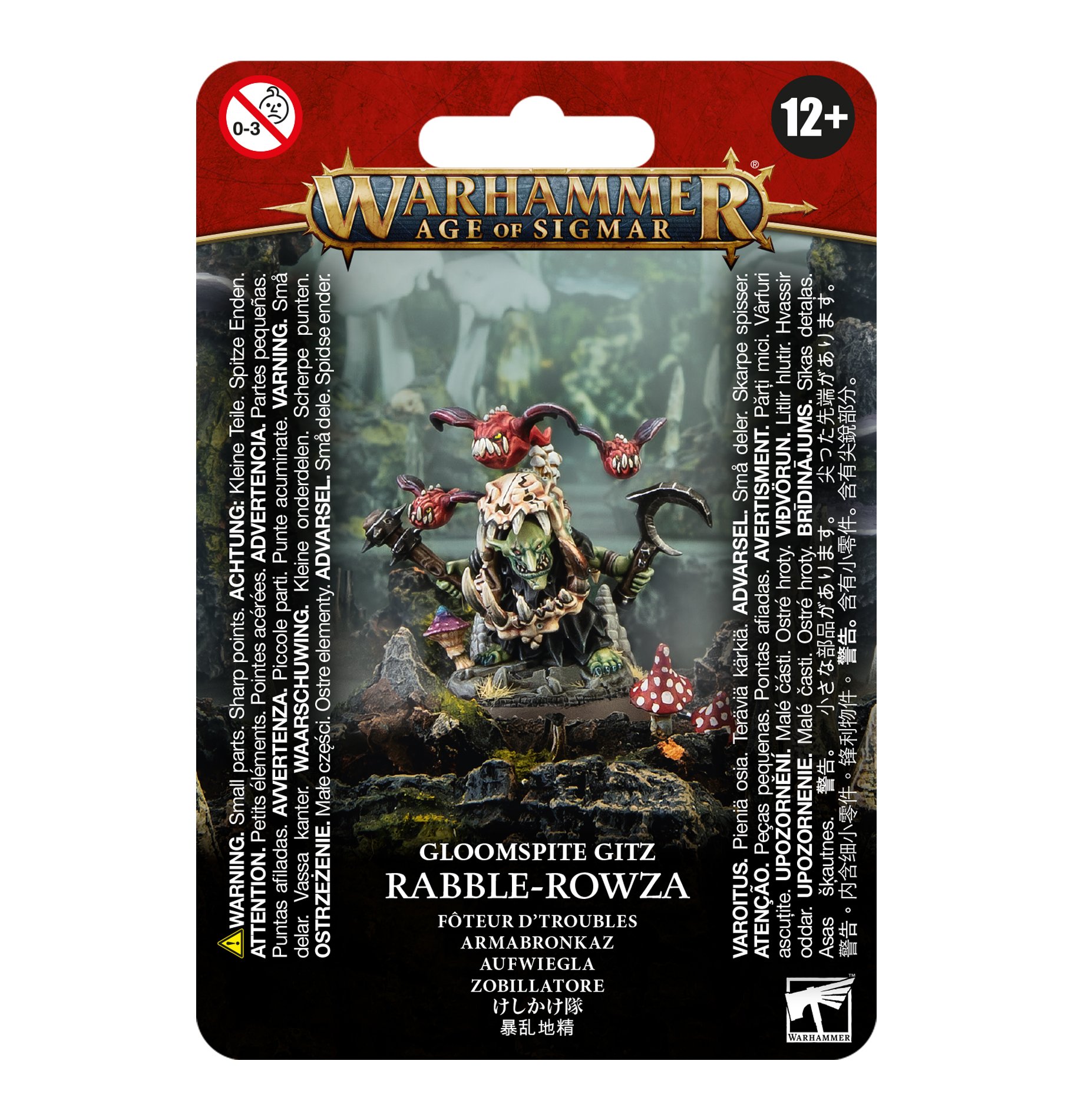89-84 Gloomspite Gitz Rabble-Rowza