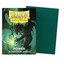 15063 - Dragon Shield - Power Green - Dual Matte - Standard