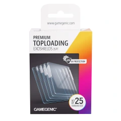 Premium Toploading Exoshields 25pk - Clear GGS60160ML