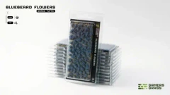Gamer Grass Blue Flowers 6mm - Wild GSG-GGR-FBL