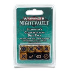 110-45 WH Underworlds: Nightvault Stormsire's Cursebreakers Dice