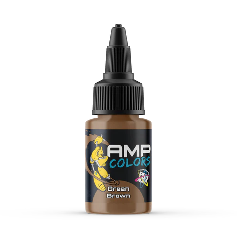 020-Pro Acrylc AMP - Green Brown