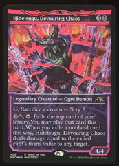 Hidetsugu, Devoring Chaos (Red Neon Ink) - NM Foil _10727