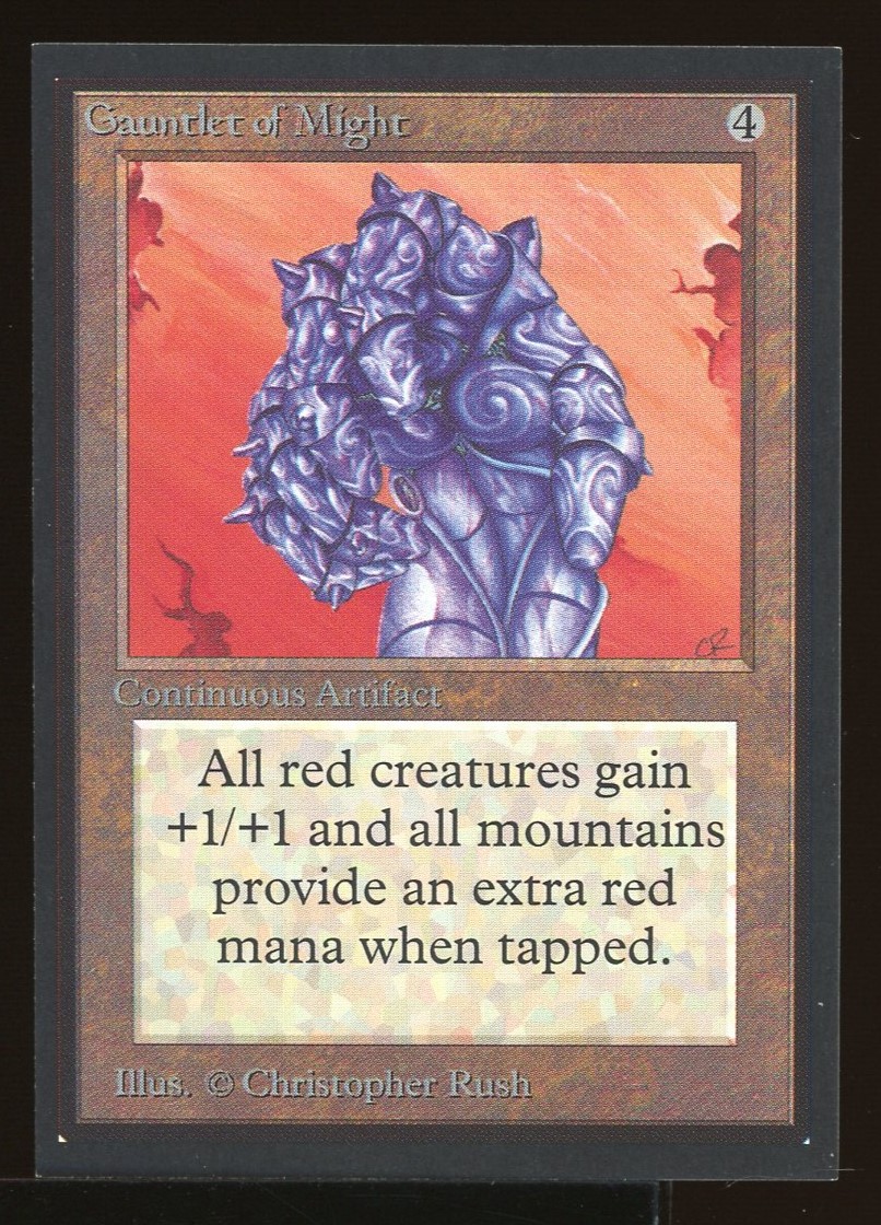 Gauntlet of Might - NM _11619