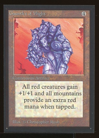 Gauntlet of Might - NM _11619