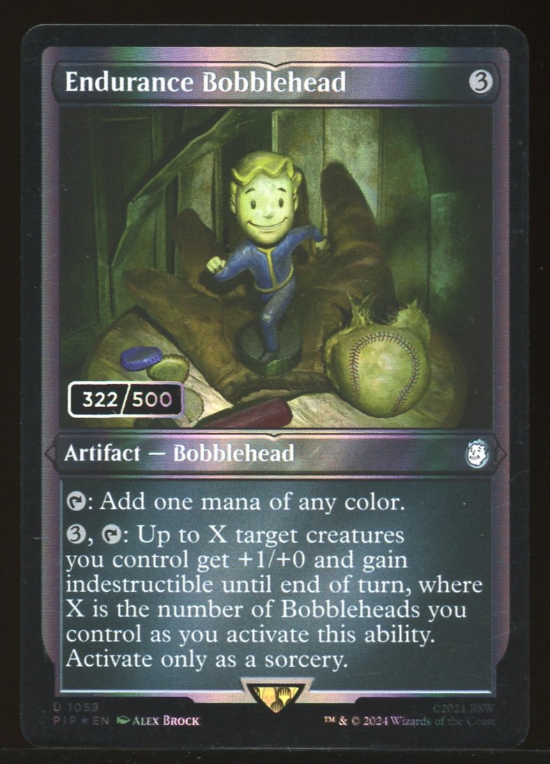 Endurance Bobblehead 322 Serial Numbered - NM Foil _11939