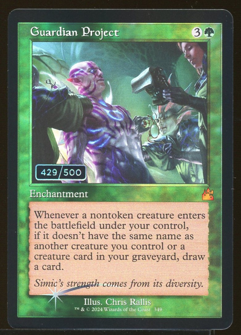 Guardian Project 429 Serial Numbered - NM Foil _11920