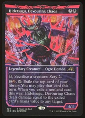 Hidetsugu, Devoring Chaos (Red Neon Ink) - NM Foil _10726