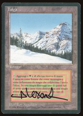 Taiga - HP Italian *Signed _12187