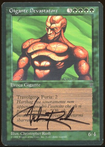 Italian Signed Craw Giant _A1486