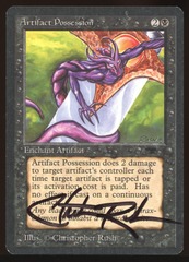 Artifact Possession - NM Signed _A3166