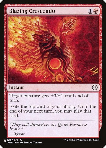 Blazing Crescendo