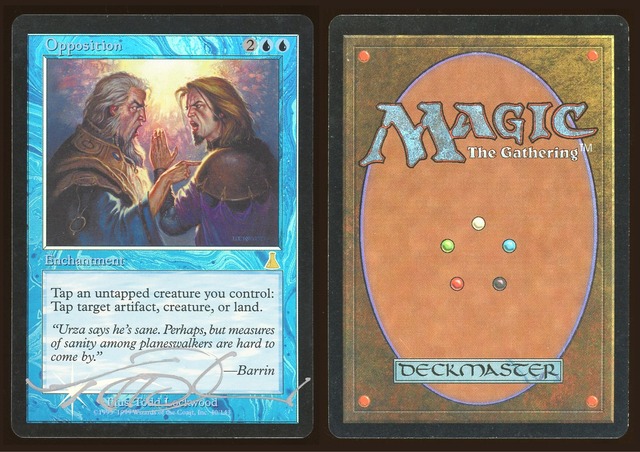 Opposition Foil Signed _A3119