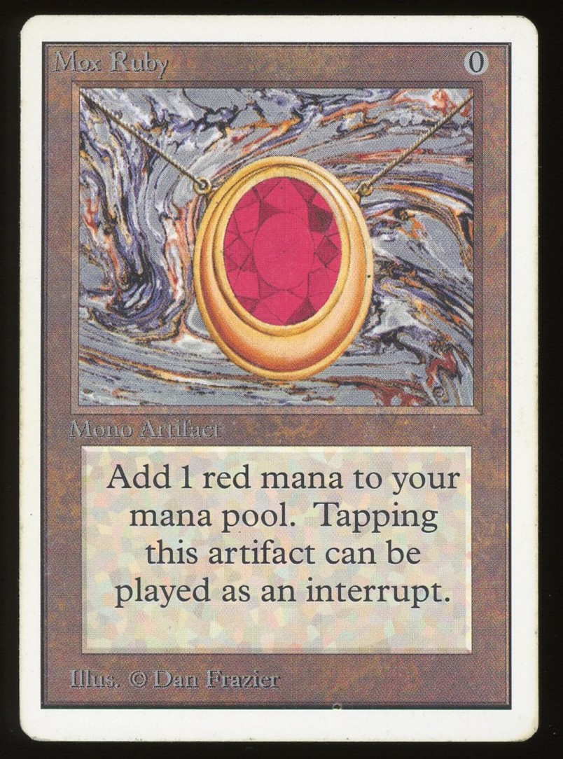 Mox Ruby - HP _11373