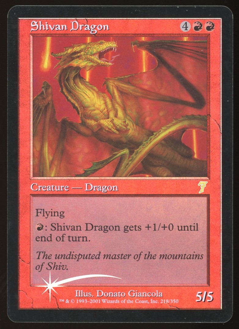 Shivan Dragon - LP Foil _9254