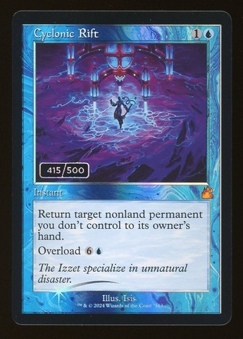 Cyclonic Rift 415 Serial Numbered - NM Foil _11917