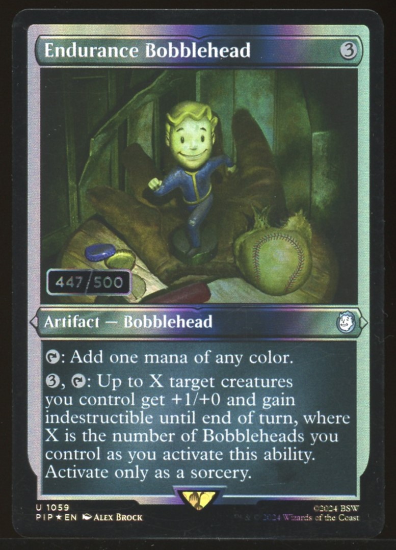 Endurance Bobblehead 447 Serial Numbered - NM Foil _11938