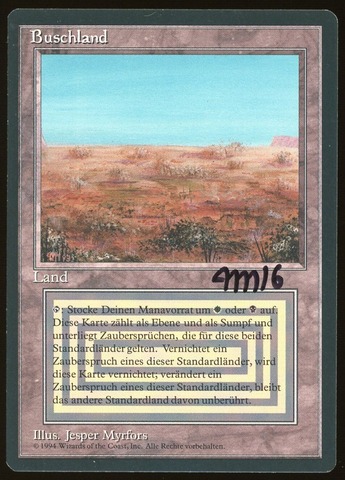 Scrubland - LP German *Signed _12183