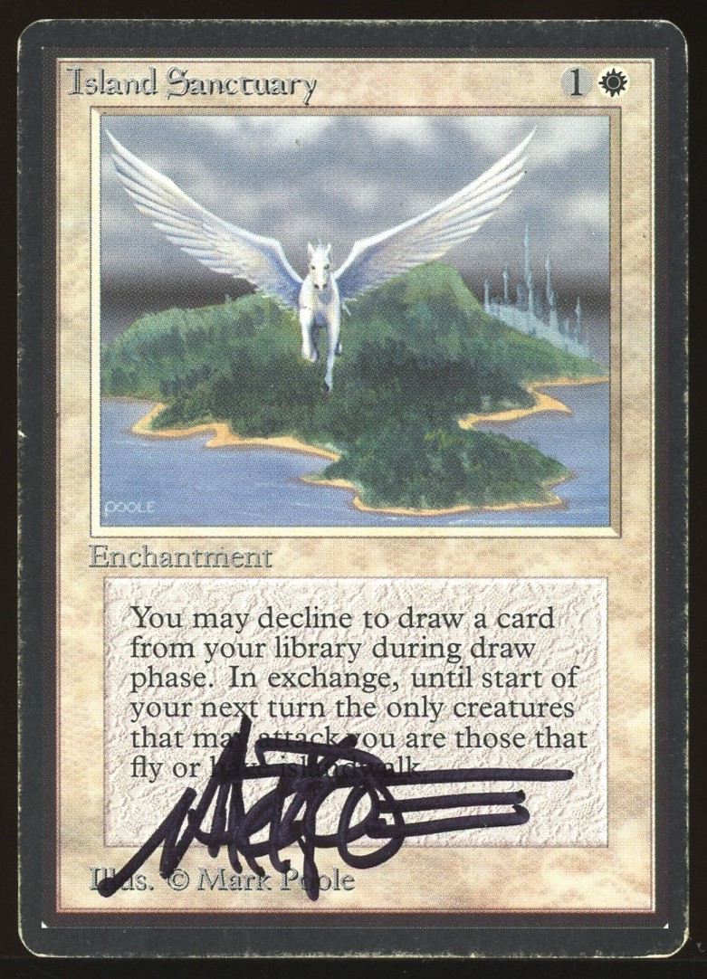 Island Sanctuary- HP *Signed _10269