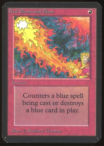Red Elemental Blast - NM _11084