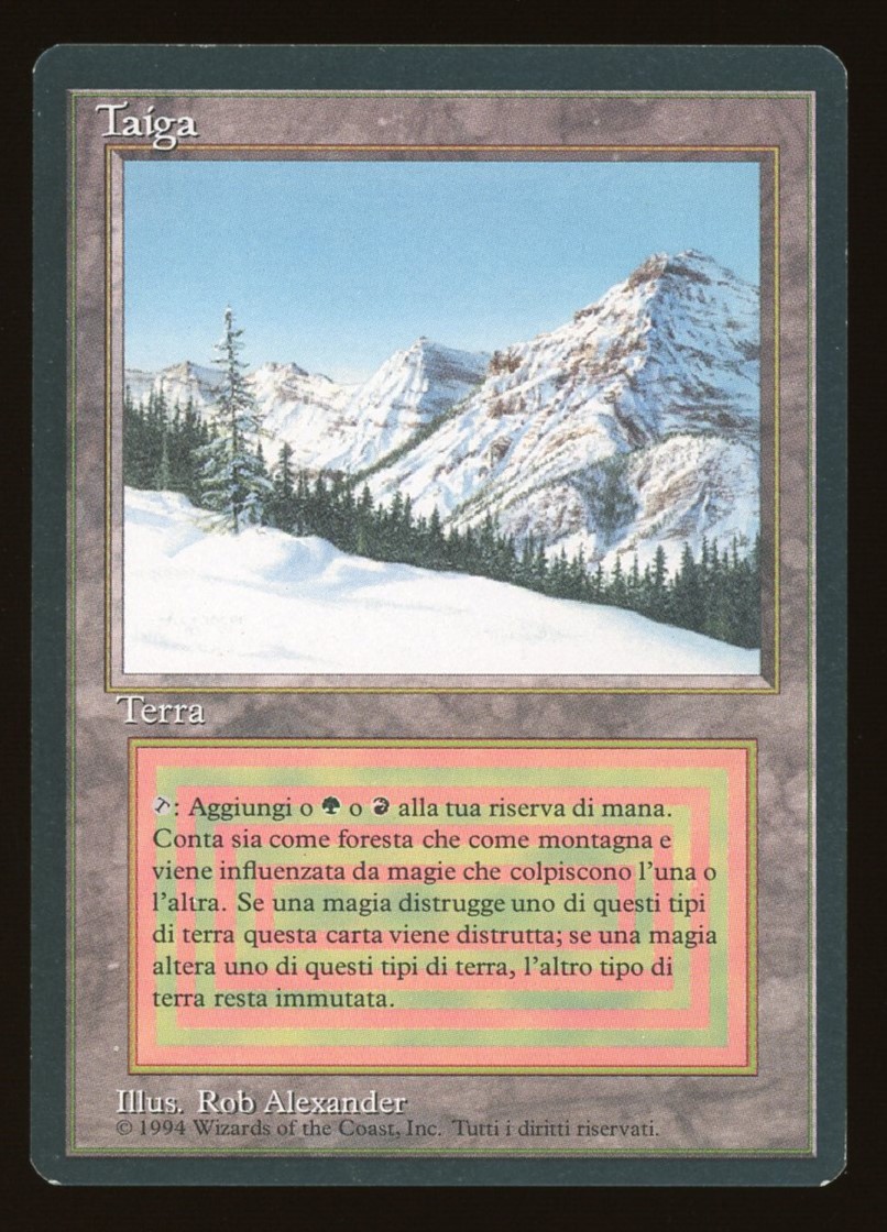 Taiga - NM Italian _11699