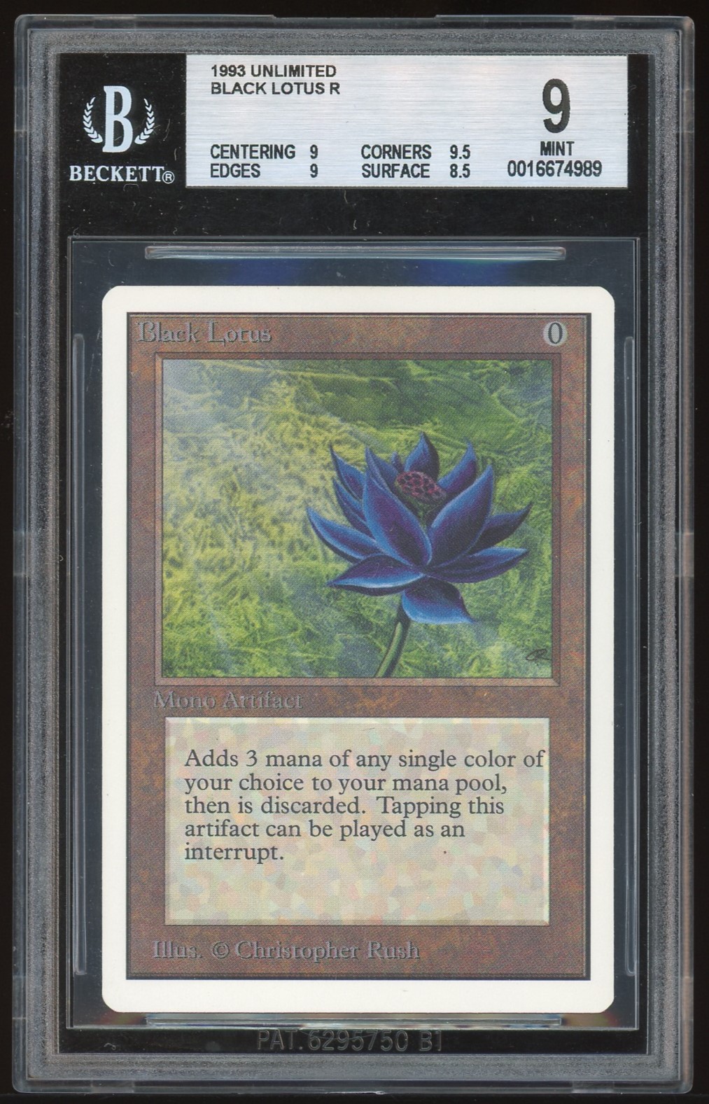 BGS 9 Black Lotus -989