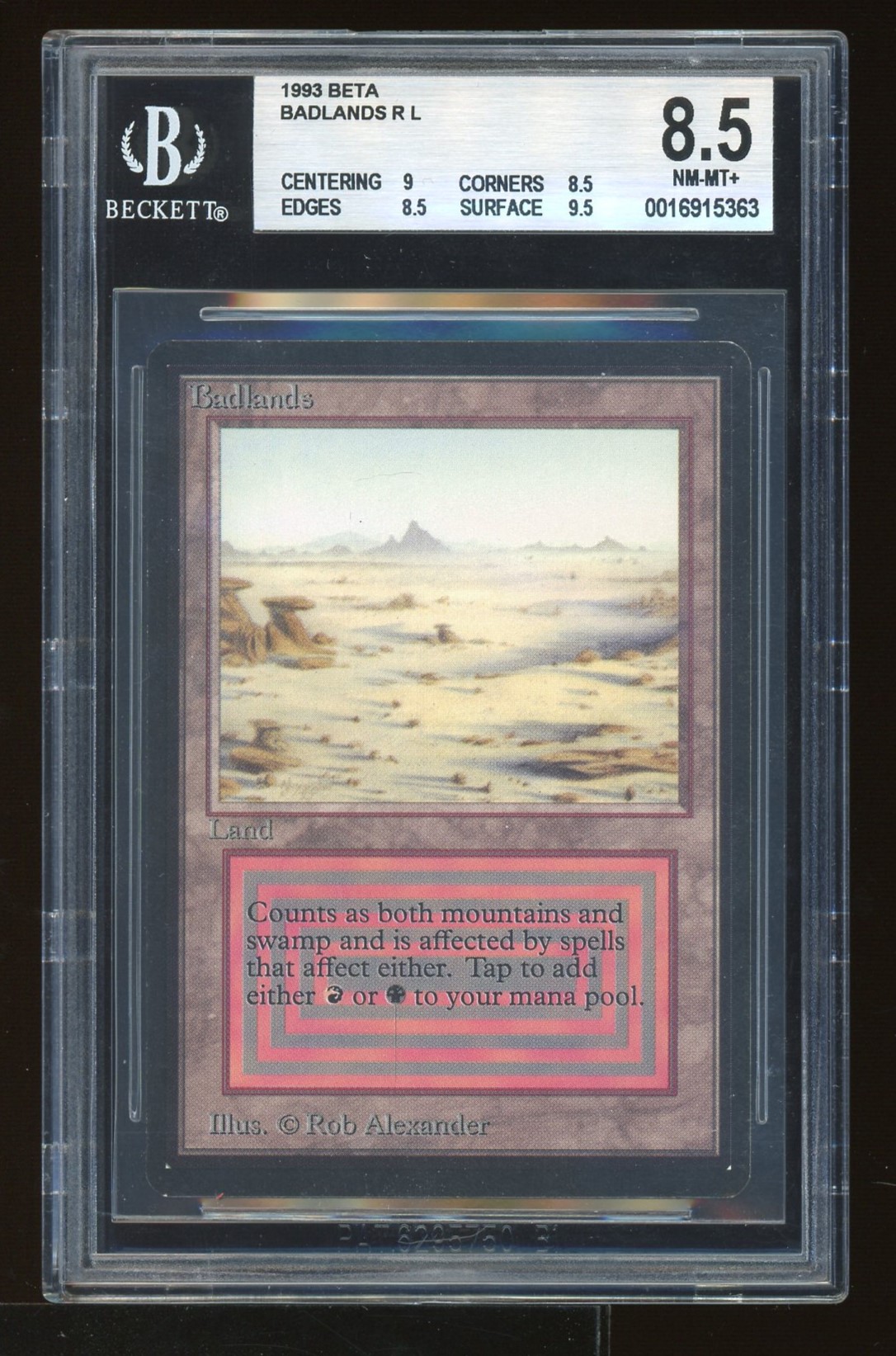 BGS 8.5 Badlands -363