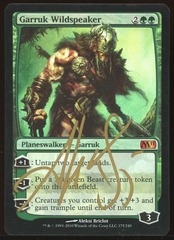 Garruk Wildspeaker - LP Foil Signed _A3339