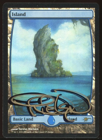 Island - MP Foil Signed _A3355