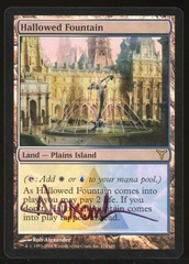 Hallowed Fountain - LP Foil Signed _12243