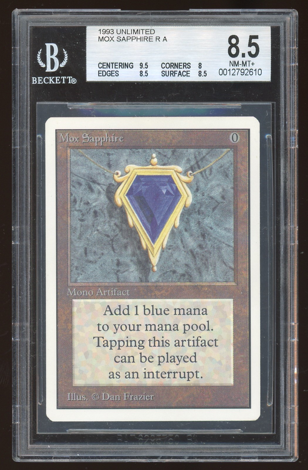 BGS 8.5 Mox Sapphire -610