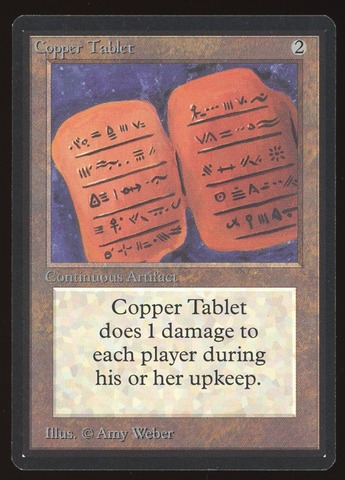 Copper Tablet - NM _12017