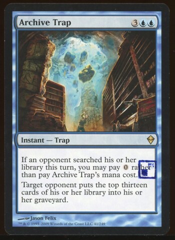 Stamped Archive Trap  _A1264