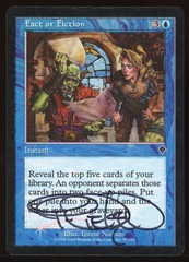 Fact or Fiction - MP Foil Signed _A3329
