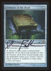 Grimoire of the Dead - LP Foil Signed _A3344