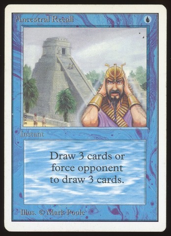 Ancestral Recall - HP _12452