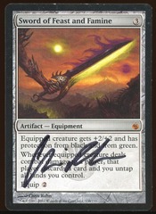 Sword of Feast and Famine - MP Signed _A3089