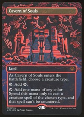 Cavern of Souls (Red Neon Ink) - NM Foil _10723