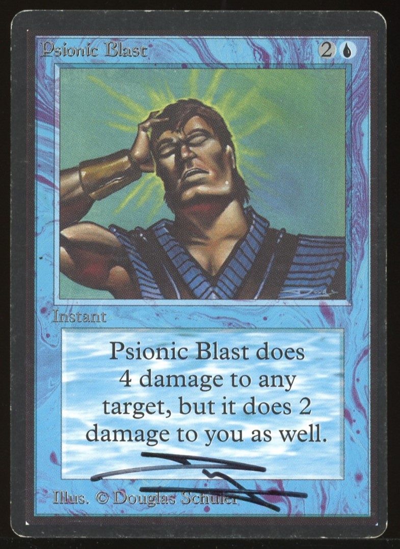 Psionic Blast - MP Signed _11247