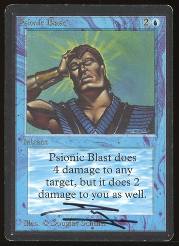 Psionic Blast - MP Signed _11247