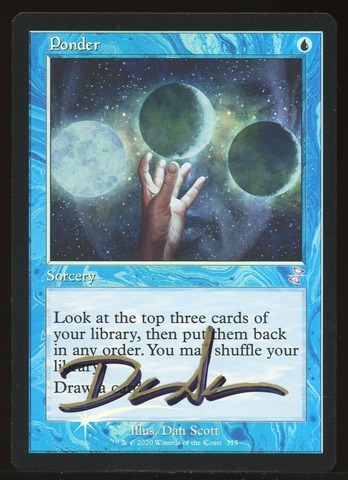 Ponder - LP Foil Signed _12265