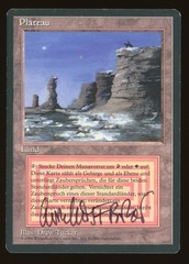 Plateau - MP German *Signed _11690