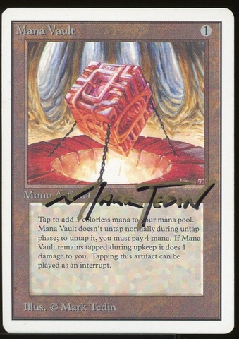 Mana Vault - LP *Signed _12086