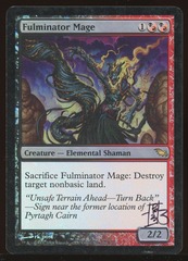 Fulminator Mage - MP Foil Signed _A3337