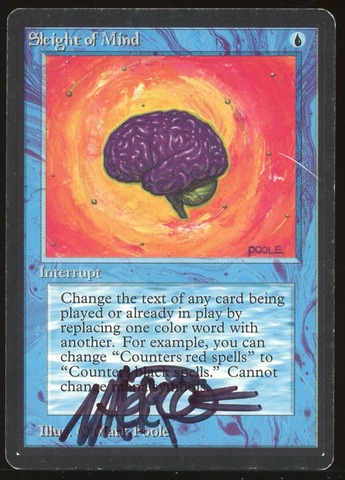 Sleight of Mind - MP Signed _C1471