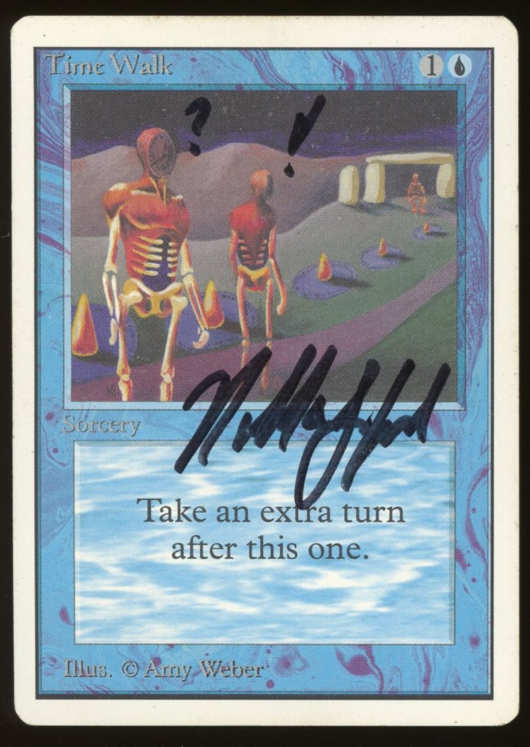 Time Walk - HP *Signed _12475