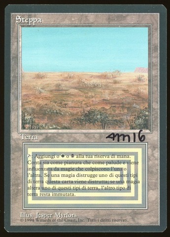 Scrubland - NM Italian *Signed _12182