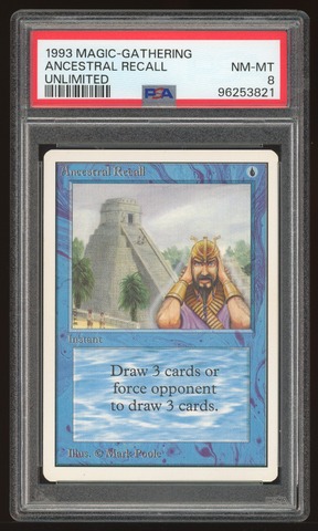 PSA 8 Ancestral Recall -821