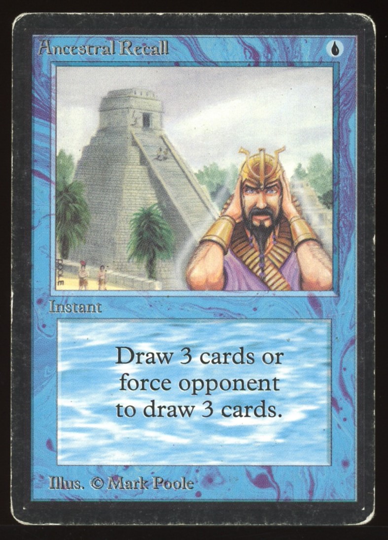 Ancestral Recall - HP _11995