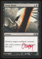 Doom Blade Signed _A1637